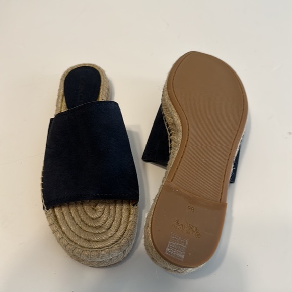 Coach Claudia blue Espadrille Size 9B - Picture 3 of 6